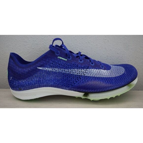 Nike CD4385-400 Men\'s Sz 13 Blue Air Zoom Victory Running Spikes